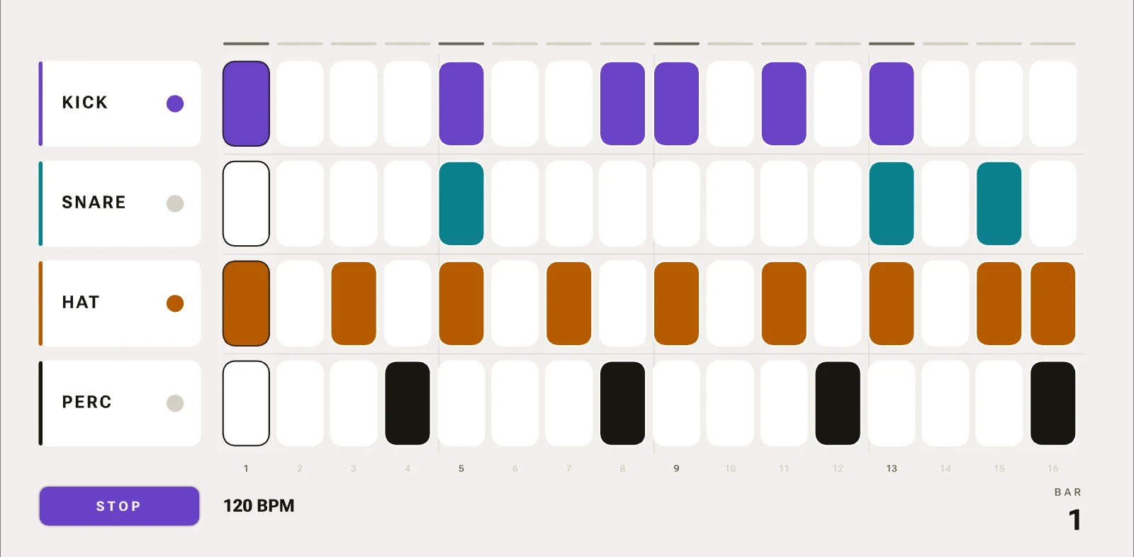 Instrument Grid