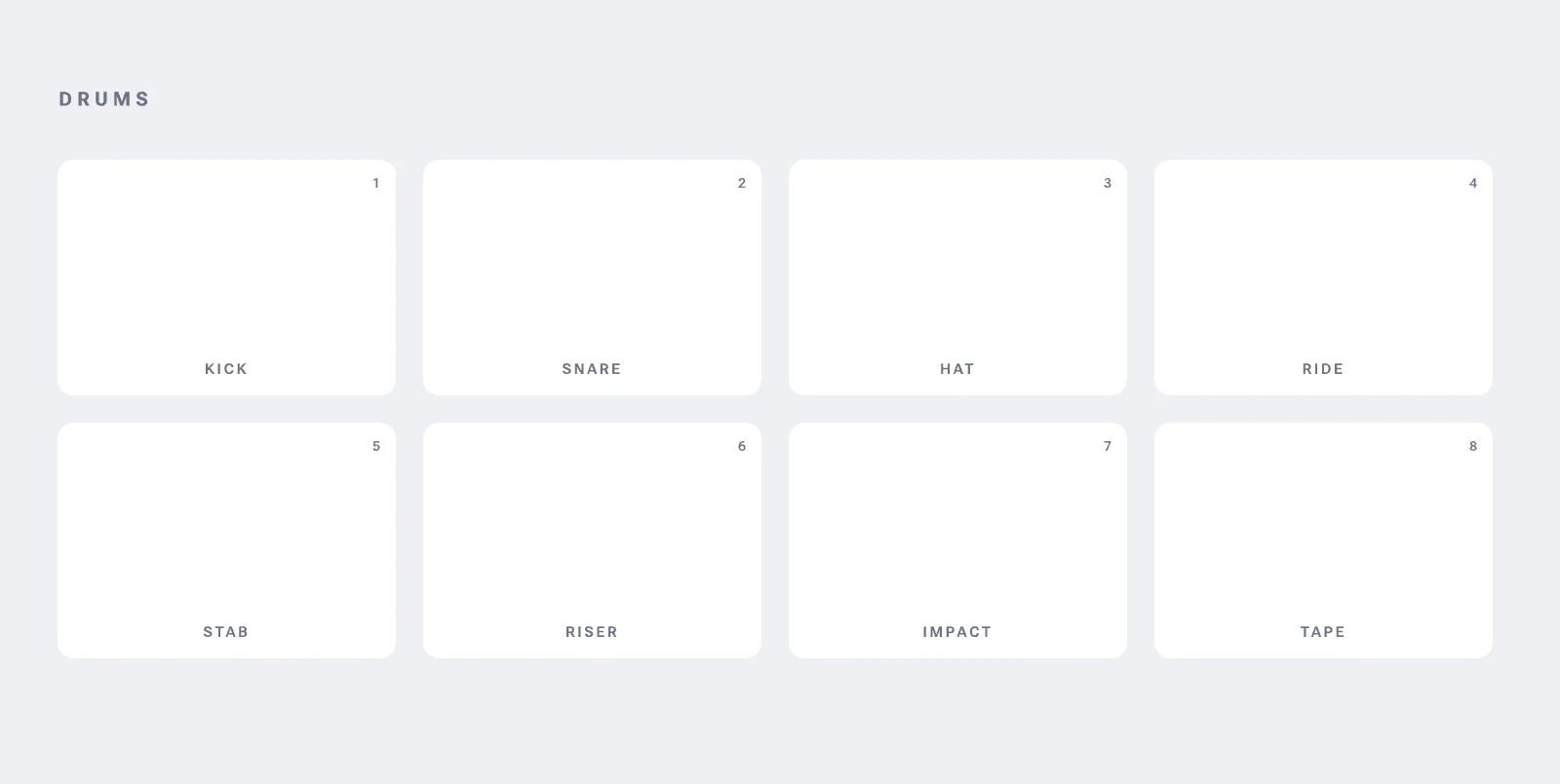 Pad Bank, Pad Bank preset