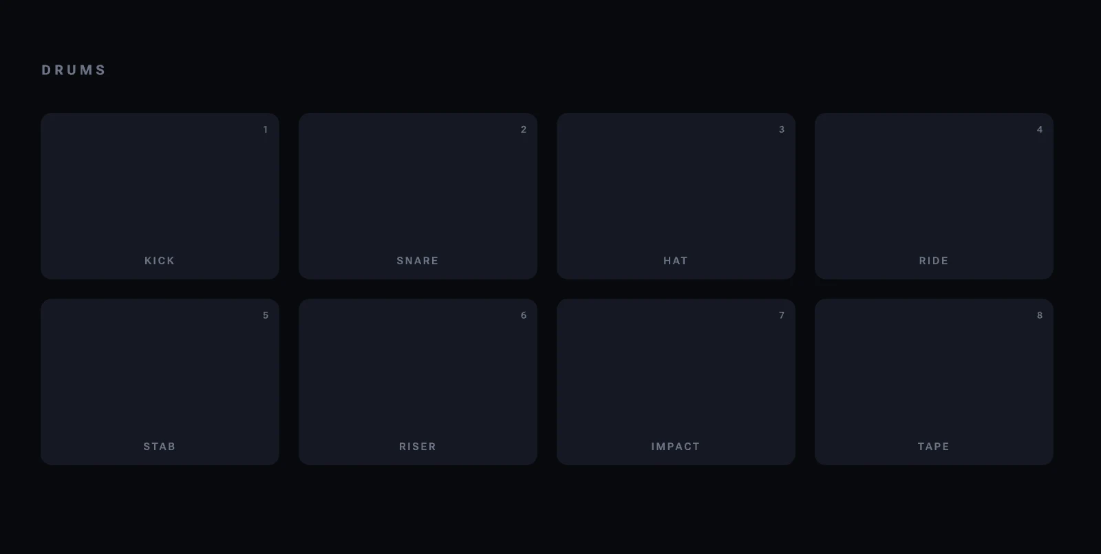 Pad Bank, Pad Bank preset